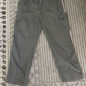 Hang Ten Gray Cargo Pants Relaxed Fit